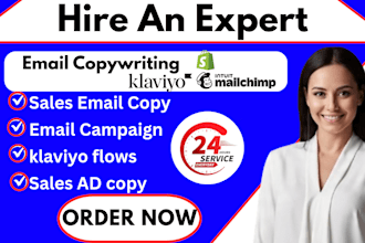 do email copywrite sales ads sales copy email campaign