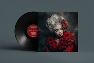 design album or single cover art