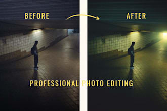 edit and retouch photos professionally