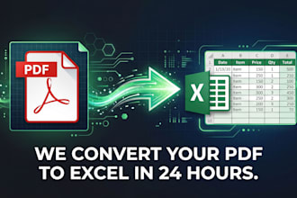 pdf to excel conversion fast and accurate data entry