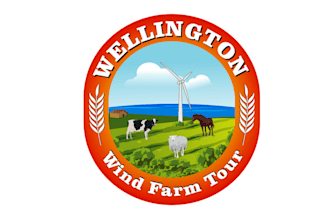 design a stand out super logo for wellington wind farm tours