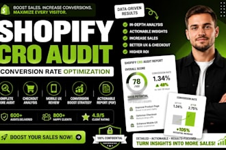 do shopify cro audit fix shopify conversion rate optimization and shopify audit