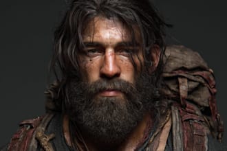 draw realistic character design