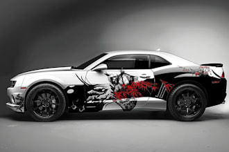 do car wrap, van wrap design vehicle wrap