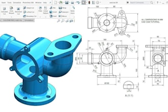 do 3d model from hand sketch or 2d drawing to 3d