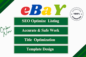 do ebay product listing, ebay listing, ebay product research, ebay lister