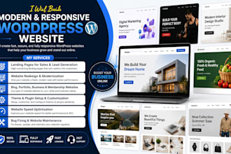 build SEO friendly wordpress and woocommerce websites