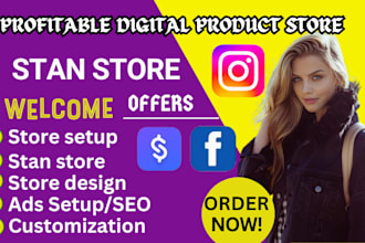 setup stan store, stan store marketing, upload digital product, payhip website