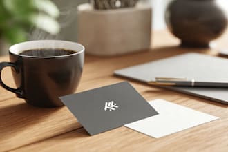 design modern logo and social media posts for your brand