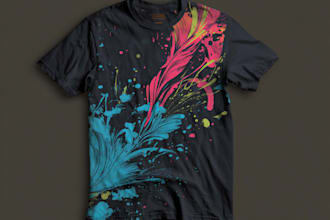 design premium futuristic, artsy, edgy style streetwear