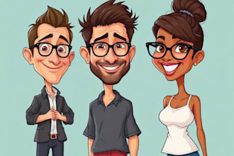 draw a caricature, cartoon caricatures