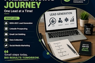 do targeted b2b lead generation and linkedin prospecting