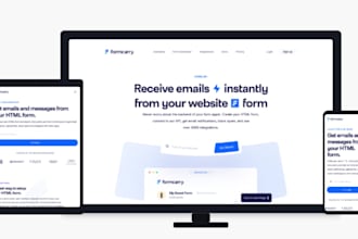 design saas waitlist landing page lead capture page sales page, coming soon page