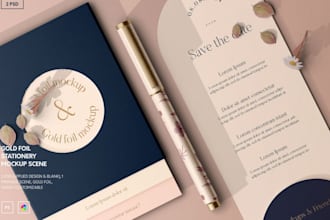 design custom logo, brand identity kit, brand guidelines and social media assets