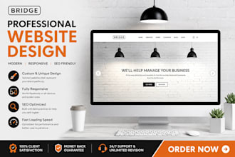 do bridge original website design and customization