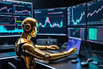 develop day trading bot, futures trading bot, tradovate bot, webull, tradingview