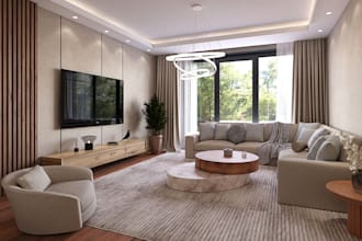 modern living room interior