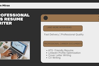 write professional  resume and CV for job seekers