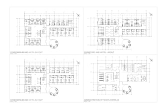 draw floor plans and architectural working drawings in autocad
