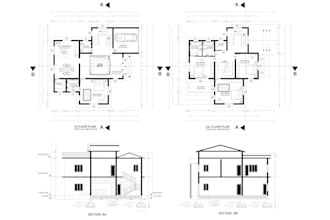 create architectural, structural plans for residential buildings