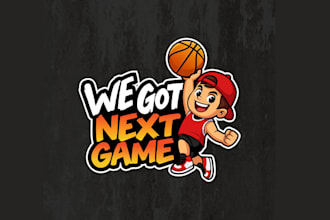 design youth basketball organization logo