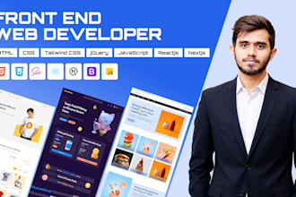 be your react js and next js frontend developer for saas dashboards
