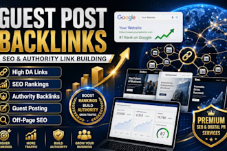 build guest post backlinks for SEO authority