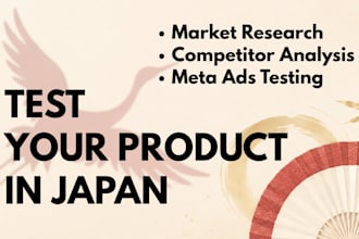 test your product idea in the japanese market