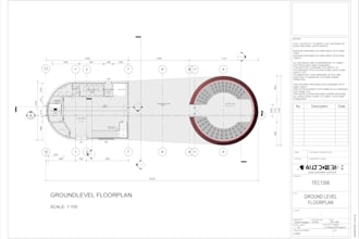 draw professional floor plans and elevations in revit and autocad