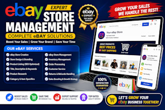 manage your ebay account as a virtual assistant, VA and related issues