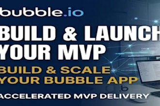 build your startup mvp saas app with bubble and no code tools