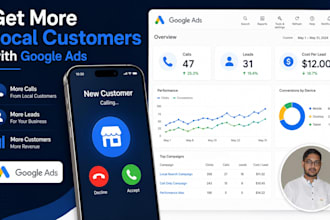 create a google ads lead generation campaign for your local service business