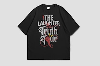 create unique streetwear edgy artsy tshirt designs