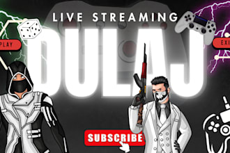 design viral youtube thumbnails and logo