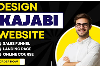 design kajabi website kajabi landing page online course funnel