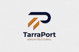 design property, construction and building logo