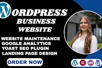 build a structured wordpress elementor business website for scalable growth