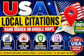 build USA local citations and directory submission