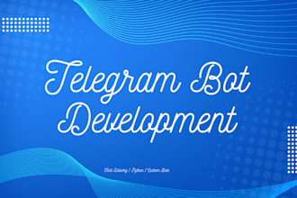 build a telegram bot for your business