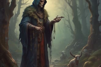 do fantasy acharacter , fantasy, and horror character art