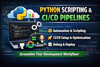 build and optimize python scripts and cicd pipelines