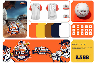 design tournament logo for sports events and championships