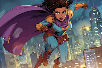 do comic book illustration superhero comic art graphic novel comic book artist