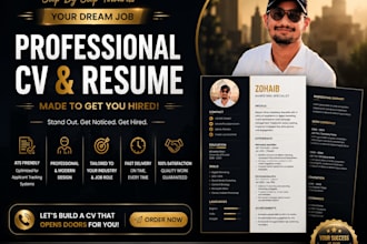 create ats friendly CV resume for jobs