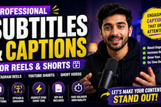 add subtitles and captions to reels  and shorts