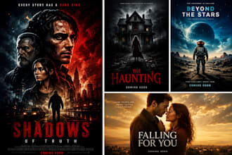 design a movie poster for you