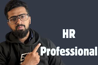 be your HR virtual assistant, HR admin, recruiter or HR assistant