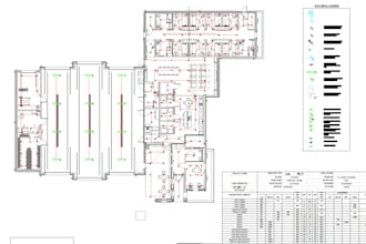 draw architectural, electrical plan, plumbing, mep drawing