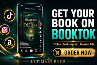 book promotion bookstagram promotion tiktok marketing book publishing amazon ads