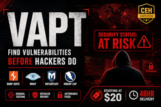 find vulnerabilities in your web app or network before hackers exploit them